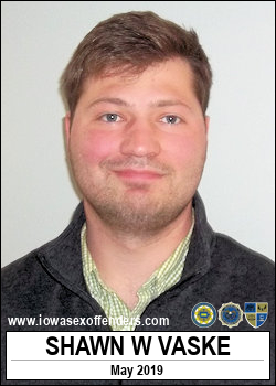 SHAWN VASKE Iowa Sex Offender Registry 