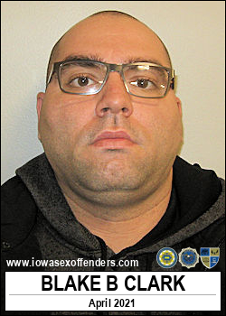 BLAKE CLARK Iowa Sex Offender Registry